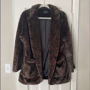 The Kooples faux fur jacket size M